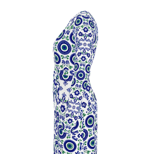 Garden folk wrap dress (2)