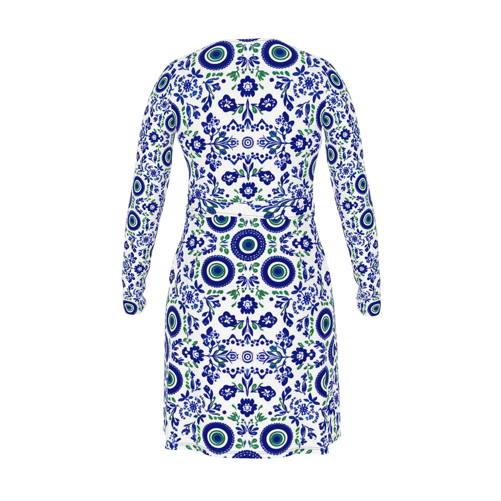 Garden folk wrap dress (4)