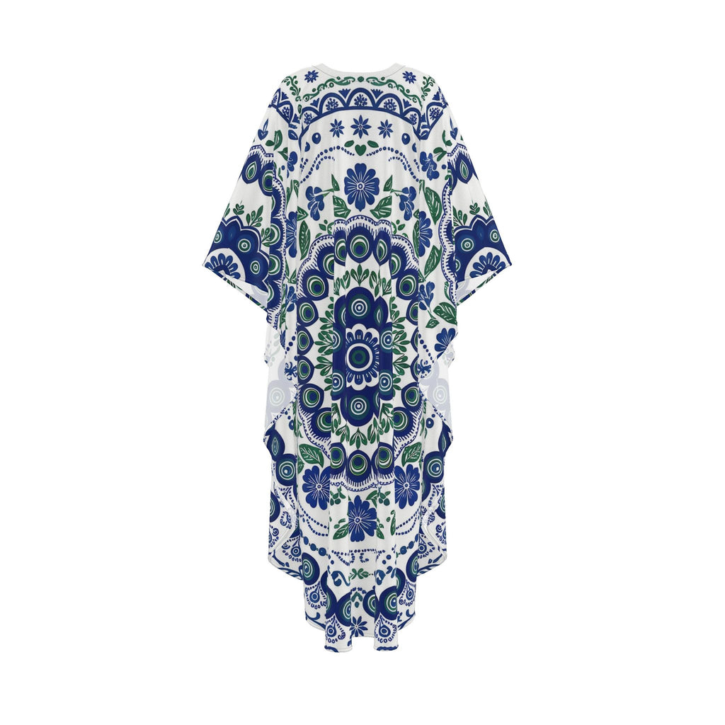 Mandala silk kaftan (3)