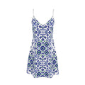 Garden silk slip dress