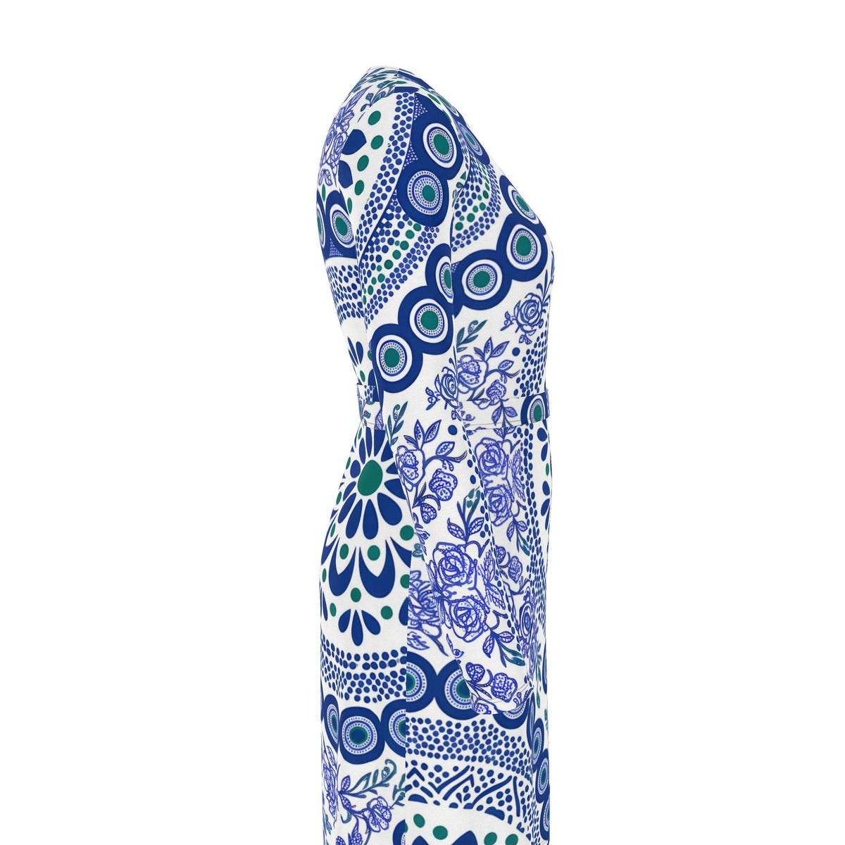 Medallion wrap dress (3)
