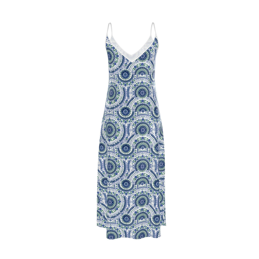 Mandala maxi slip dress (2)