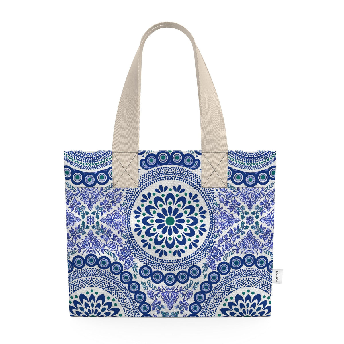 Medallion tote bag