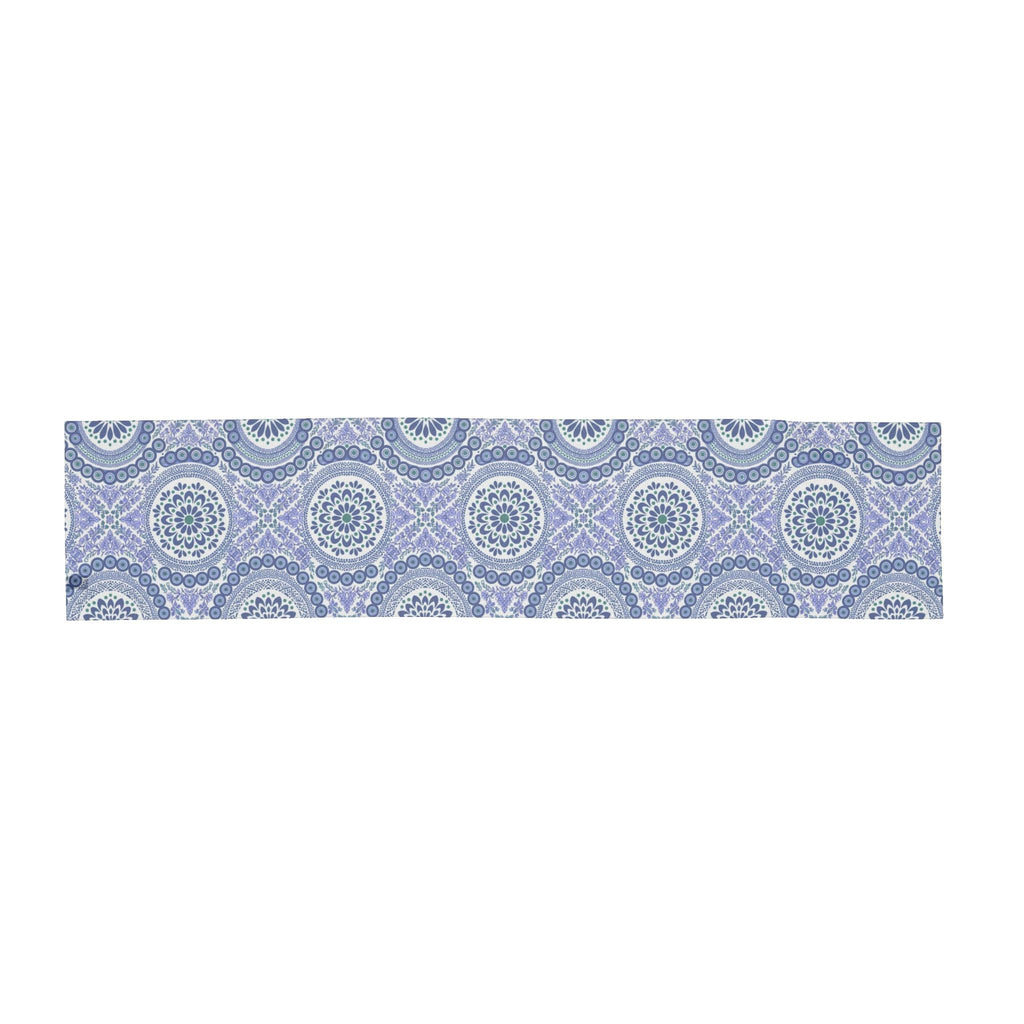 Medallion chiffon scarf