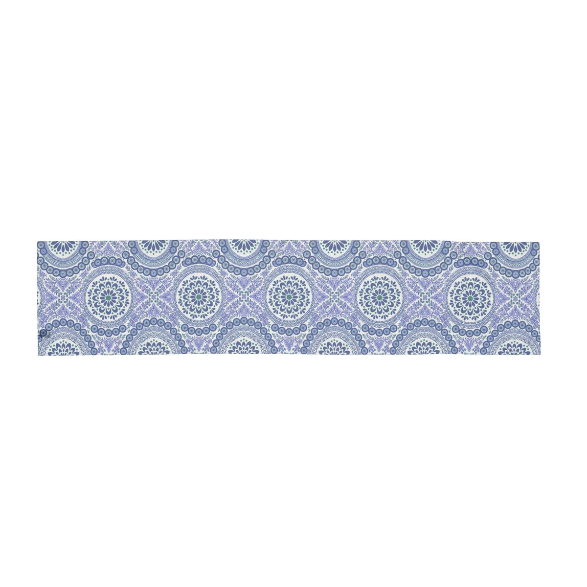 Medallion chiffon scarf