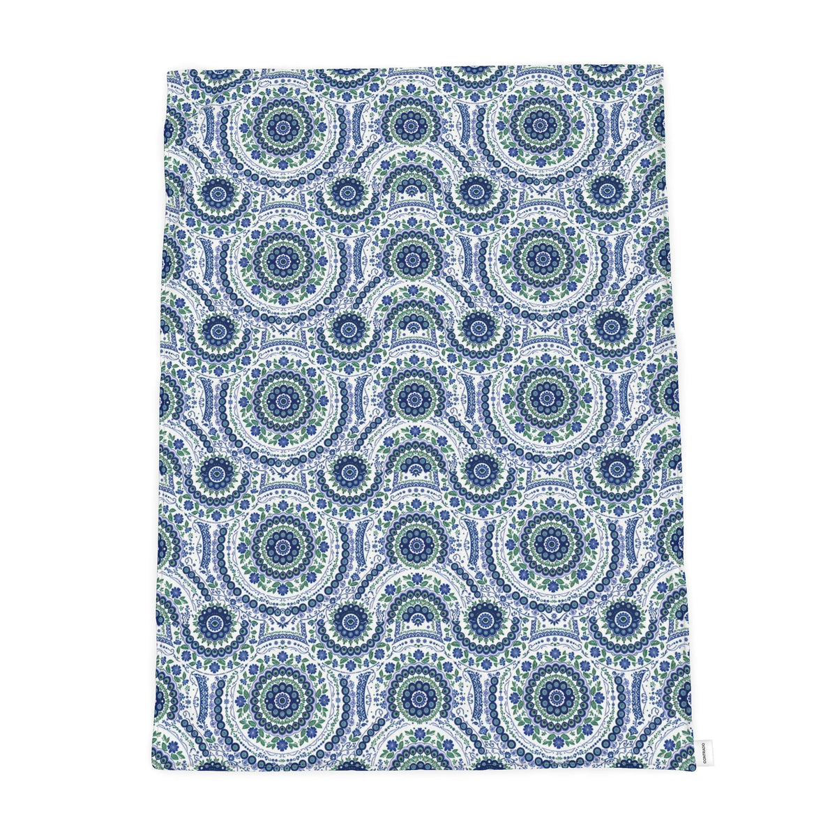 Mandala fleece throw