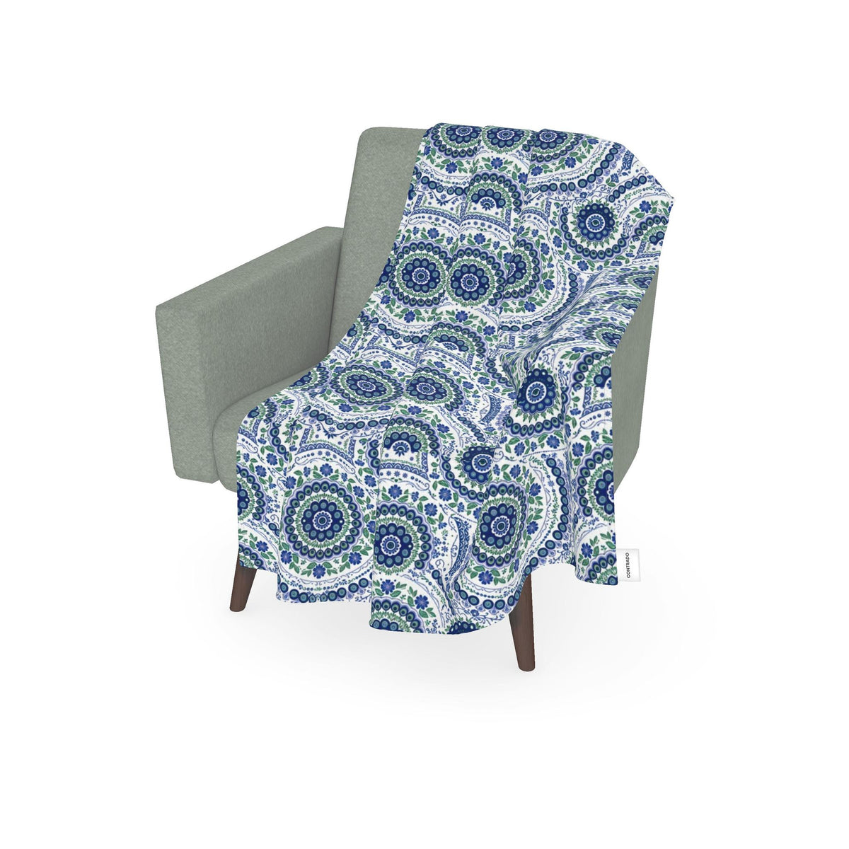 Mandala fleece throw (3)