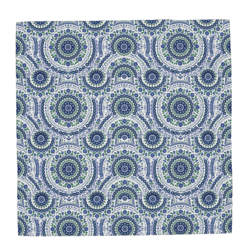 Mandala silk scarf