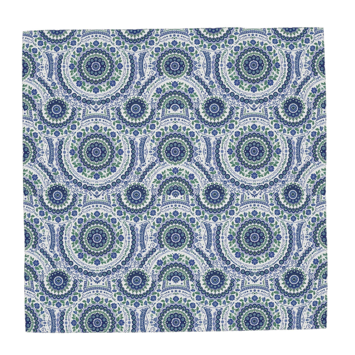 Mandala silk scarf
