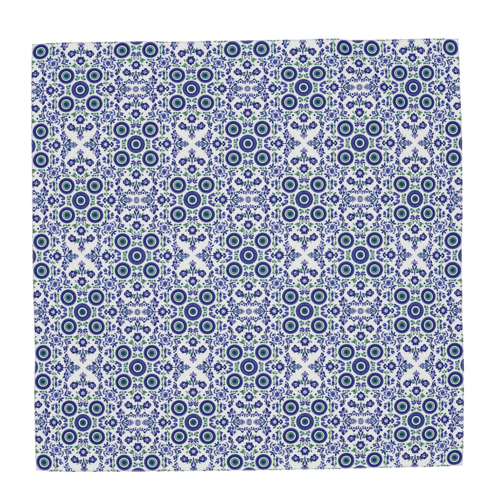 Garden silk scarf