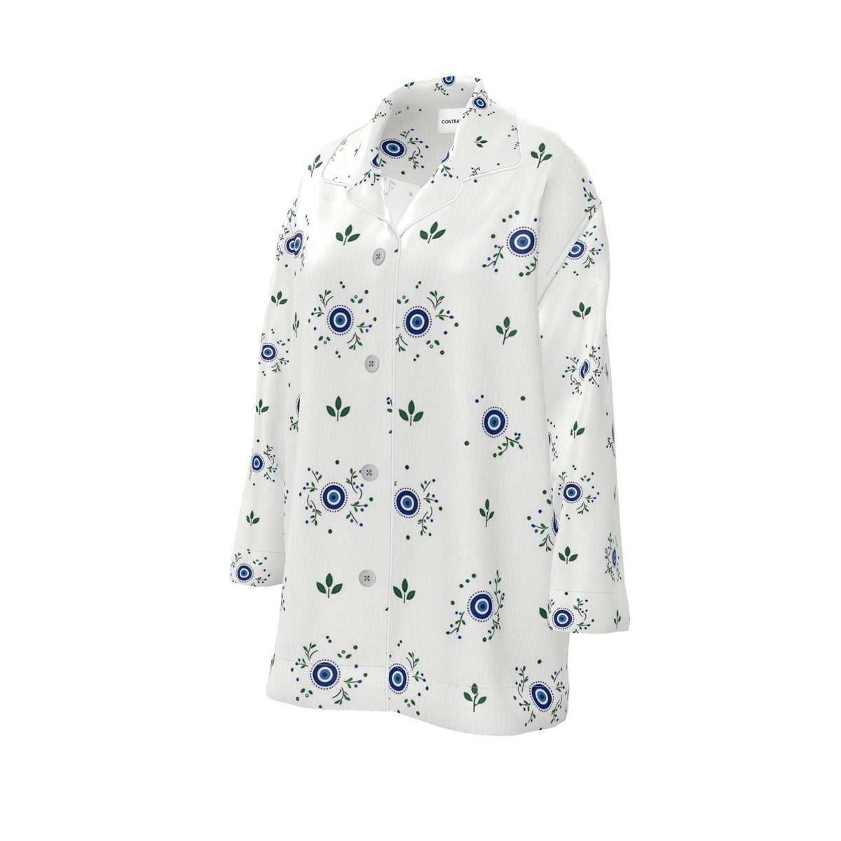 Meadow silk pyjama shirt (2)